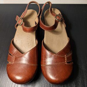 Danksko Womens Brown Mary Janes Shoes